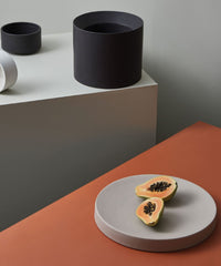 ALLY CERAMIC PLATE -  MATTE FINISH
