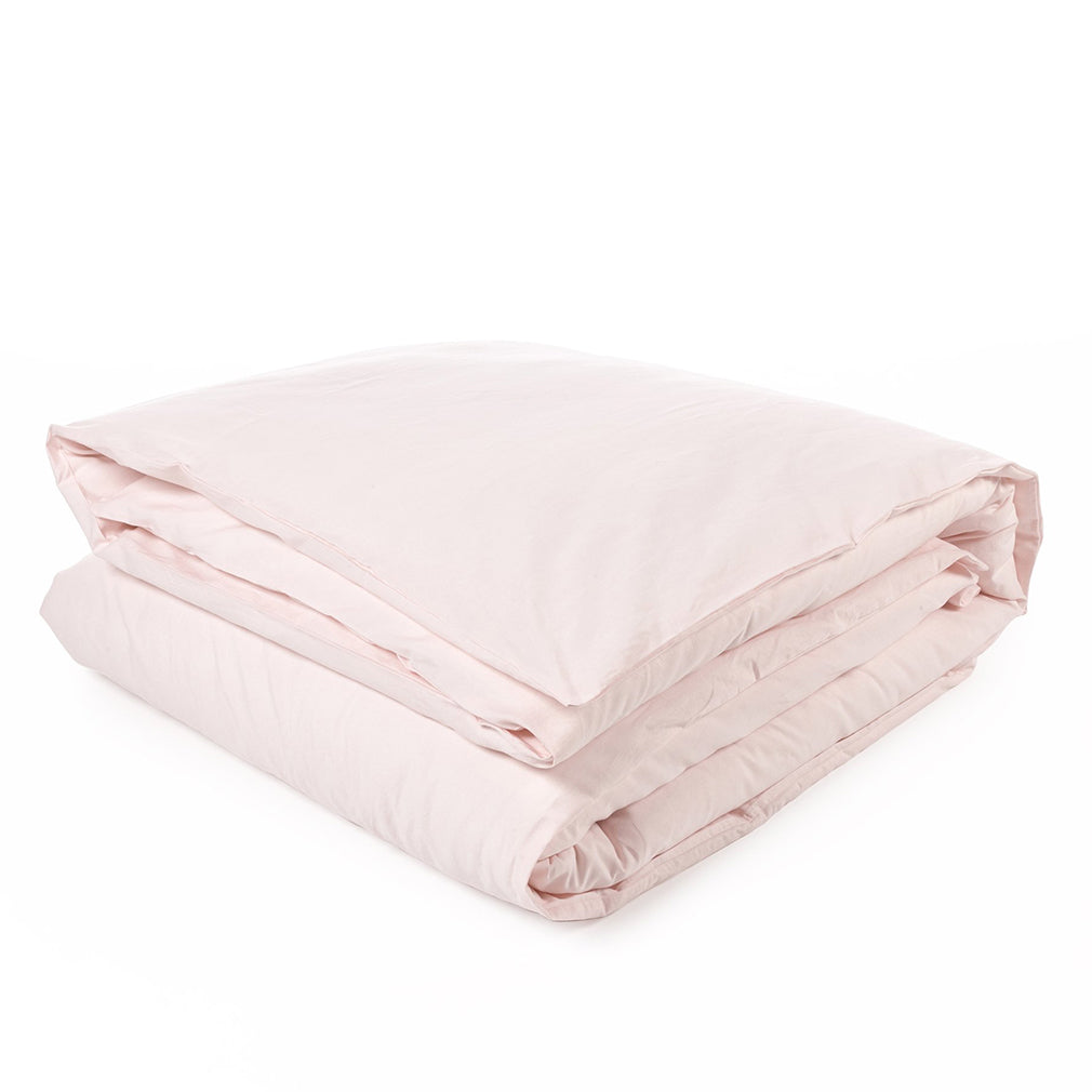 California Linen Duvet Pale Rose
