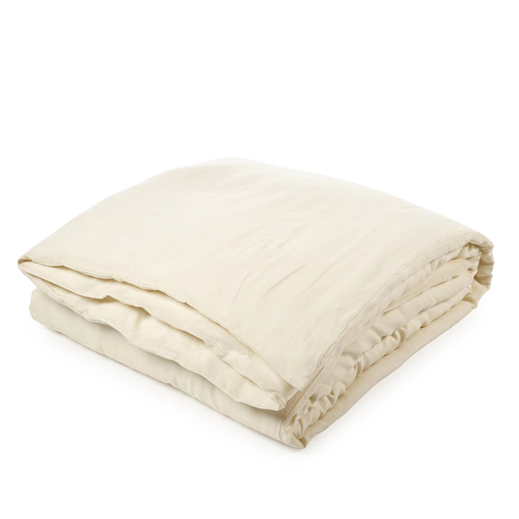 Santiago Duvet Cover Chalk