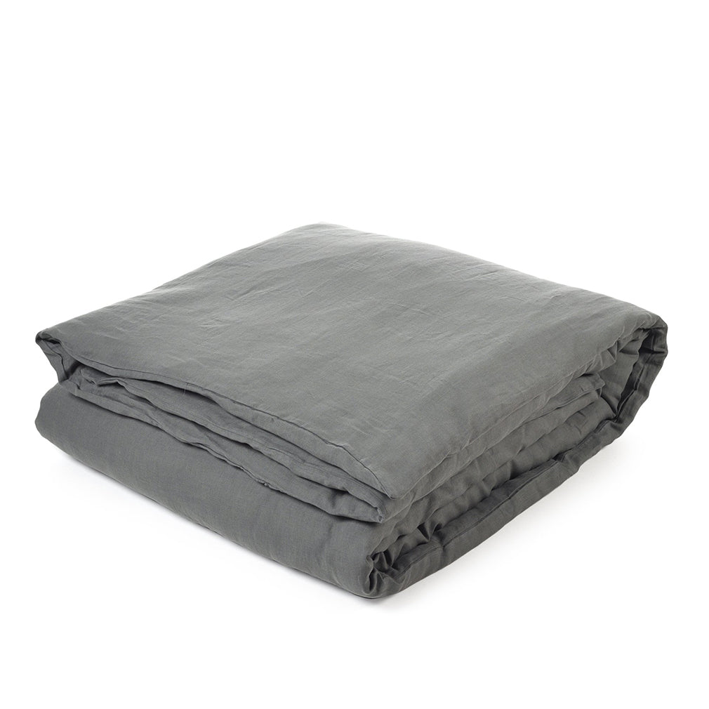 Santiago Duvet Cover Dark Grey