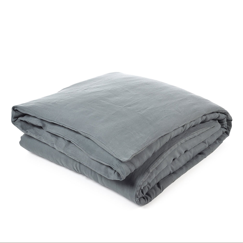 Santiago Duvet Cover Steel