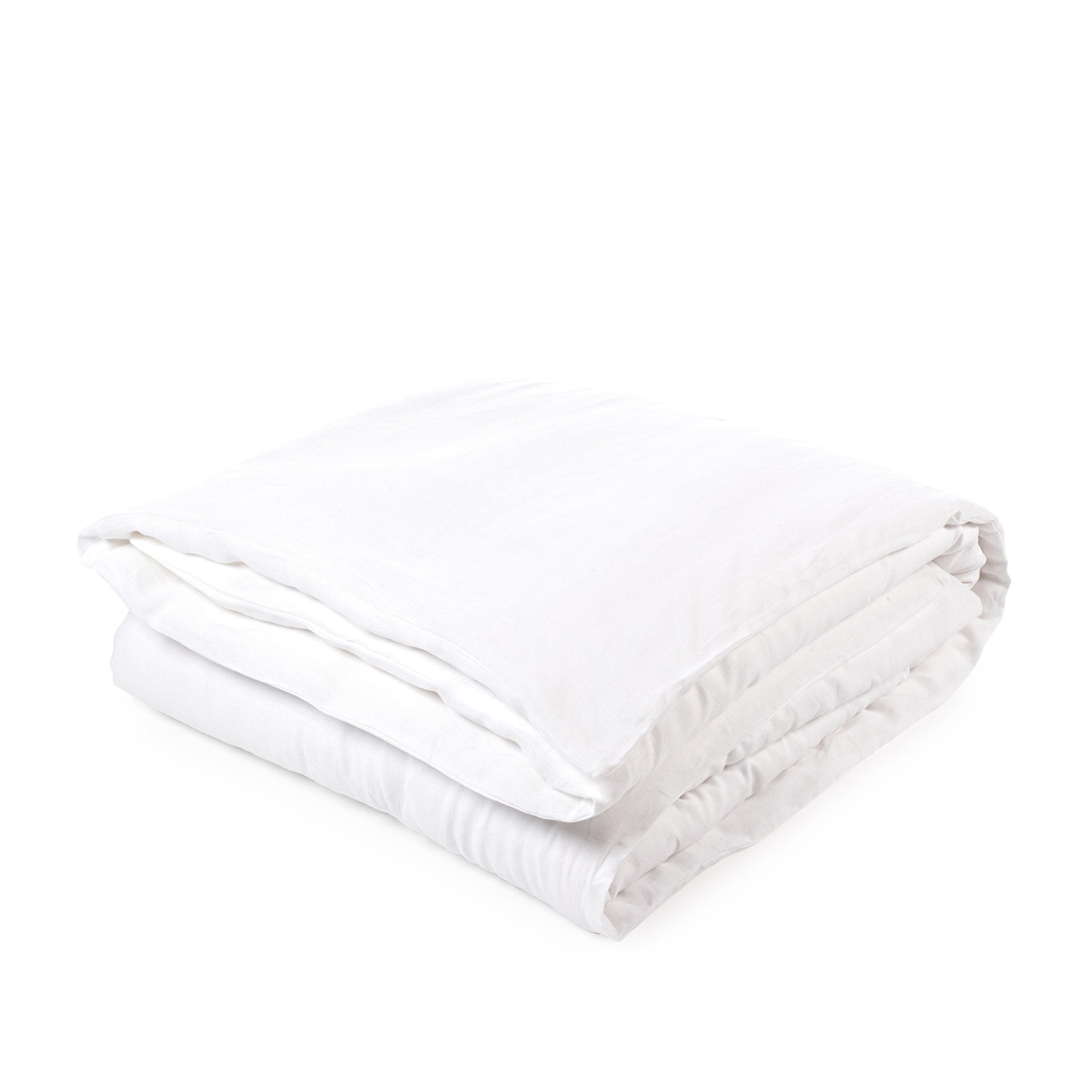 Santiago Duvet Cover White