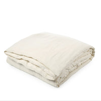 Santiago Duvet Cover White Sand
