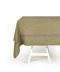 LINCOLN STRIPE TABLECLOTH